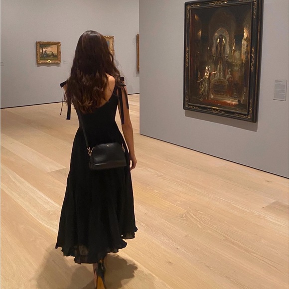 Mirabelle Dress XS in Black Linen - Picture 5 of 6